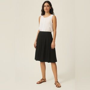 Premise Studio Black A-Line Skirt - Size Medium EUC